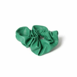 Outlet 🔔 Liars & Lovers Green Leather Scrunchie For Female 🎉