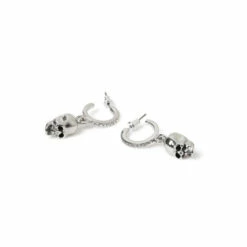 Budget 😉 Liars & Lovers Crystal Skull Drop Earrings For Female 🎁