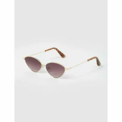 Discount ✨ Liars & Lovers Cat Eye Purple & Gold Metal 👓 Sunglasses For Female 🎁