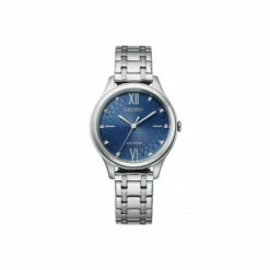 Promo 🎁 Citizen Silhouette Stainless Steel Classic Eco-Drive ⌚ Watch - Em0500-73L For Female 👏